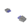 Rectangular Cable Assemblies - 612-MMSD-05-20C-L-11.00-D-K-LDX-ND - DigiKey