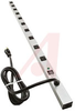 Power Strip; 10; 15 ft.; Locking; 48 in.; 20 A; UL Listed - 70091681 - Allied Electronics, Inc.