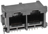 Rj45 Conn, Jack, 8P8C, 4 Port, Th; Modular Connector Type Wurth Elektronik - 85AC2518 - Newark, An Avnet Company