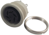 Circular Connector, Receptacle, 5 Way, Panel; Product Range Hirschmann - 06WX5813 - Newark, An Avnet Company