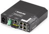Hardened PoE PSE Switch (5)10BaseT/100BaseTX RJ45 (1)SingleMode SC - LPH240A-H-SSC - Black Box