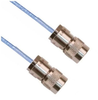 TTM SUBMINIATURE THREADED SOLDER/CLAMP PLUG TO TTM THREADED SOLDER/CLAMP PLUG M17/176-00002 .129 O.D. CABLE - MP-2277-36 - MilesTek Corporation