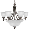 P4116-77 Mid. Chandeliers-Glass Up - 762420 - Capital Lighting, Inc.