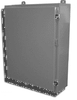 Powder Coated Steel NEMA 12 Wallmount One Door Single Access - E-423012 - EMF Company, Inc. (The)