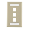 Keystone Faceplates, Frames - FPITRIPLE-I-ND - DigiKey