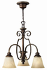 4563AT Mid. Chandeliers-Glass Down - 440068 - Capital Lighting, Inc.