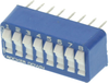 Switch, Dip, 8 Position, Spst, Raised Rocker; No. Of Circuits Alcoswitch Te Connectivity - 52K3775 - Newark, An Avnet Company