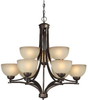 2374-09-32 Mid. Chandeliers-Glass Up - 413977 - Capital Lighting, Inc.