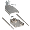 Connectors, Interconnects - D-Sub, D-Shaped Connectors - Backshells, Hoods - 1229190-8655MH0911LF - Win Source Electronics