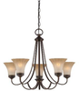 Mid. Chandeliers-Glass Up - 624837 - Light Center (The)