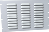Rack Panel, Louvred, Grey, Steel, 7U; Panel Type Hammond - 51R3550 - Newark, An Avnet Company