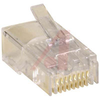 Plug; 8; 8; Polycarbonate; UL 94V-2; Phosphor Bronze; Round Solid - 70085030 - Allied Electronics, Inc.