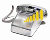 Asimitel 5500 CP-AD All-Chrome Auto-Dial Desktop Telephone -  - Tele-Communication, Inc.