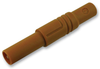 Safety Plug, 4Mm, Brown , Ma 260; Gender Hirschmann Test And Measurement - 20T9370 - Newark, An Avnet Company