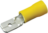 Terminal, Male Disconnect, 0.25In Yellow; Product Range Multicomp Pro - 34P2219 - Newark, An Avnet Company