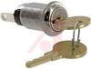 Keyswitch; 0.760 in. L x 0.640 in. W; 120 VAC; 1 A; 1; SPST;Off-On;;Screw - 70155918 - Allied Electronics, Inc.