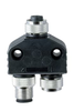Serial diagnostics - Installation Accessories - SD junction boxes M12 - SD-Y-POWER -  - Schmersal Inc.