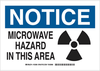 Radiation & Laser Sign - 129295 - Brady Corporation