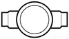 Explosionproof Conduit Outlet Box -- KKGUAC26 - Image