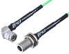 N Female Bulkhead to TNC Male Right Angle Low Loss Cable 50 CM Length Using PE-P160LL Coax - PE3C5271-50CM - Pasternack