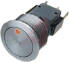 Switch, Pushbutton; Panel Mount; 5/3 A;Silver; -25 to degC - 70020830 - Allied Electronics, Inc.