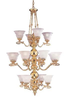 Large Chandeliers-Glass Shade - 21910 - Light Center (The)