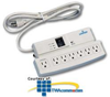 Leviton 7 Outlet Strip (6 Switched,1 continually live) -- 4950-PS - Image