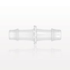 Straight Connector, Barbed, Natural - 61428 - Qosina Corp.