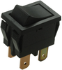 Power Rocker Switch, Dpst, 10A; Switch Operation Panasonic - 14T0597 - Newark, An Avnet Company