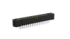 17+17 Pos. Male DIL Vertical Throughboard Conn. Jackscrews - M80-5003442 - Harwin Plc