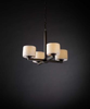 POR-8829-45-WFAL-DBRZ Mid. Chandeliers-Glass Up - 494700 - Capital Lighting, Inc.