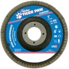 Weiler Tiger Paw Type 29 Non-Woven Zirconium Flap Disc - Medium Grade - 5 in Diameter - 7/8 in Center Hole - 51130 - 012382-51130 - R. S. Hughes Company, Inc.