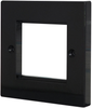 Faceplate, 2Port, Abs, Black; Accessory Type Tuk - 49AC0356 - Newark, An Avnet Company