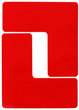 Floor Marking Tape, 2 X 5, Red; Tape Type Brady - 82AH6113 - Newark, An Avnet Company