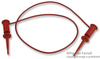 Test Lead, Red, 304.8Mm, 60V, 0.5A; Grabber Test Lead Type Pomona - 10M4843 - Newark, An Avnet Company