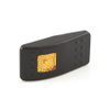 Carling Technologies VVAEB00-000 Contura II Switch Actuator, Plastic, Black with Amber Lens -- 44353 - Image