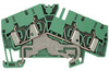 Roof Style Modular PE Terminal Blocks - ZPE 4-2/4 AN - Weidmuller
