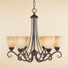 98086-WM Mid. Chandeliers-Glass Up - 444959 - Capital Lighting, Inc.