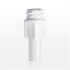 Large-Bore Female Connector, White - 98805 - Qosina Corp.