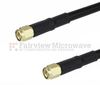 SMA Male to SMA Male Cable LMR-240-UF Coax in 36 Inch - FMCA1216-36 - Fairview Microwave Inc.