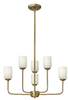 4216BC Mid. Chandeliers-Glass Up - 345060 - Capital Lighting, Inc.