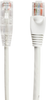 7FT White CAT6 Slim 28AWG Patch Cable 250MHz UTP CM Snagless - C6PC28-WH-07 - Black Box