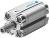 Compact air cylinder - AEVUZ-25-20-P-A - Festo Corporation