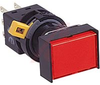 Switch,Pushbutton,Illuminated,RECTANGLE,RED,MAINTAINED -- 70174271