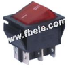 Double-poles Rocker Switch -- IRS-202-1A ON-ON - Image