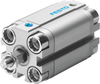 Compact air cylinder -- AEVULQ-16-10-A-P-A - Image