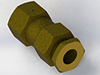 Fixed Flow Rate Orifices for Water, NPT Connections -- FFRO-2-00B0-N-CB-BN - Image