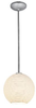 28088-2R-BS/WHTLN Mini Pendants-Rod - 362214 - Capital Lighting, Inc.