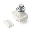 PUSH BUTTON & BASE FOR TLP (LATCH BODY NOT INCLUDED) - TLP-BB/CR -- TLP-BB/CR - Image
