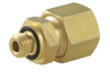 1/4-28 Thread to 1/4 Inch O.D. Tubing, Straight Compression -- MCB-1414 - Image
